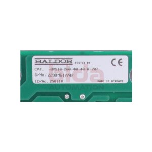 BALDOR ASR BPS10-200-40-40-R-707 (25811A) Stromversorgung...