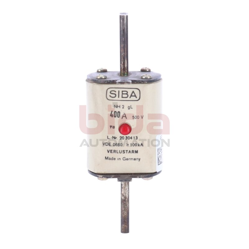 Siba NH2 gL 400A (500V) Sicherungseinsatz fuse insert 400A 500V