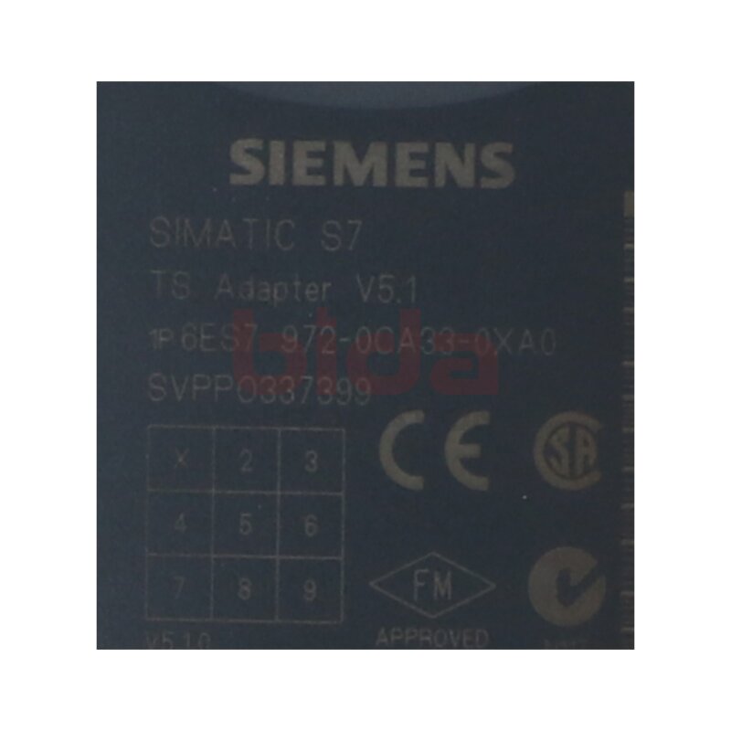Siemens 6ES7972-0CA33-0XA0 / 6ES7 972-0CA33-0XA0 SIMATIC S7 TS ADAPTER V5.1