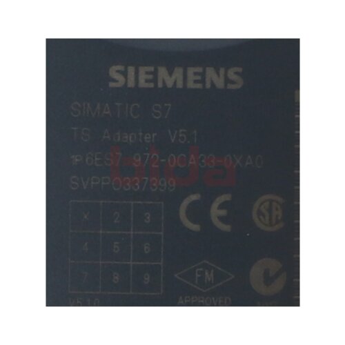 Siemens 6ES7972-0CA33-0XA0 / 6ES7 972-0CA33-0XA0 SIMATIC S7 TS ADAPTER V5.1