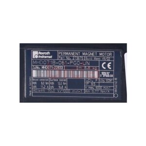 Rexroth Indramat MHD071B-061-PG0-UN (273675) Servomotor