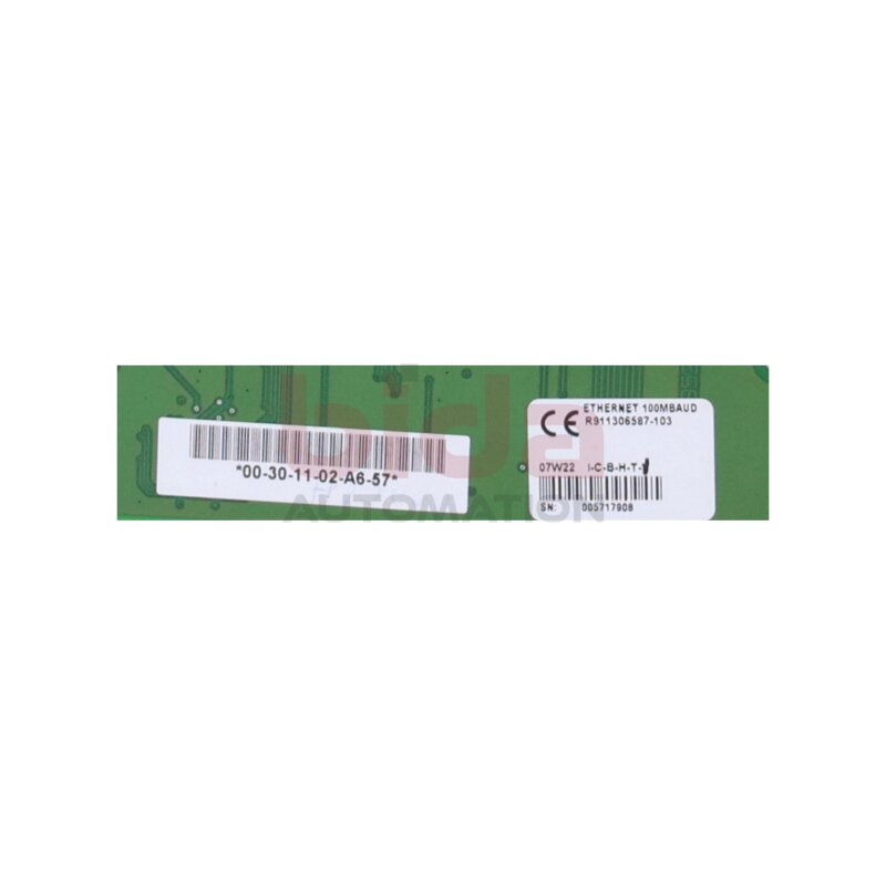 REXROTH R911306587-103 Ethernet-Modul (100 MBaud) Ethernet module (100 Mbps)