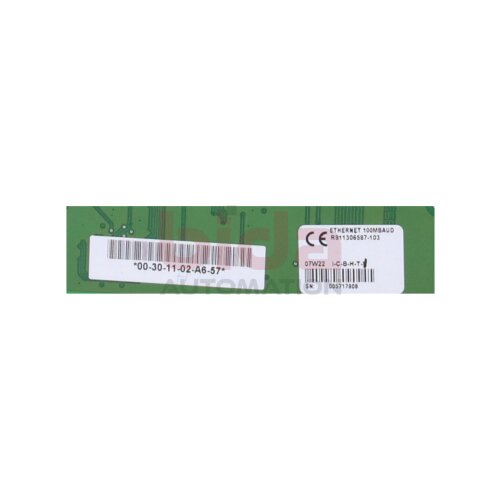 REXROTH R911306587-103 Ethernet-Modul (100 MBaud) Ethernet module (100 Mbps)
