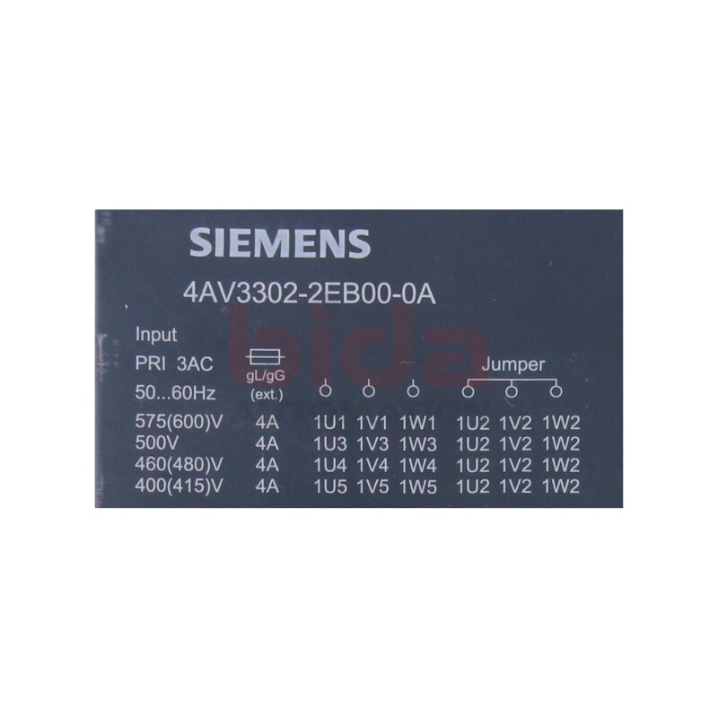 Siemens 4AV3302-2EB00-0A / 4AV3 302-2EB00-0A Stromversorgung Power supply