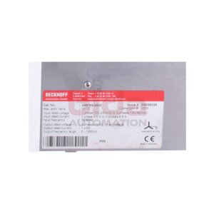 BECKHOFF AX5106-0000 Digital Kompakt Servoverstärker...
