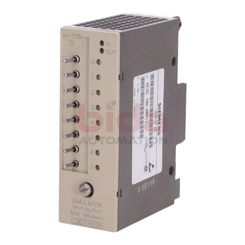 Siemens 6ES5788-8MA11 / 6ES5 788-8MA11 SIMATIC S5 Simulator Input/Output