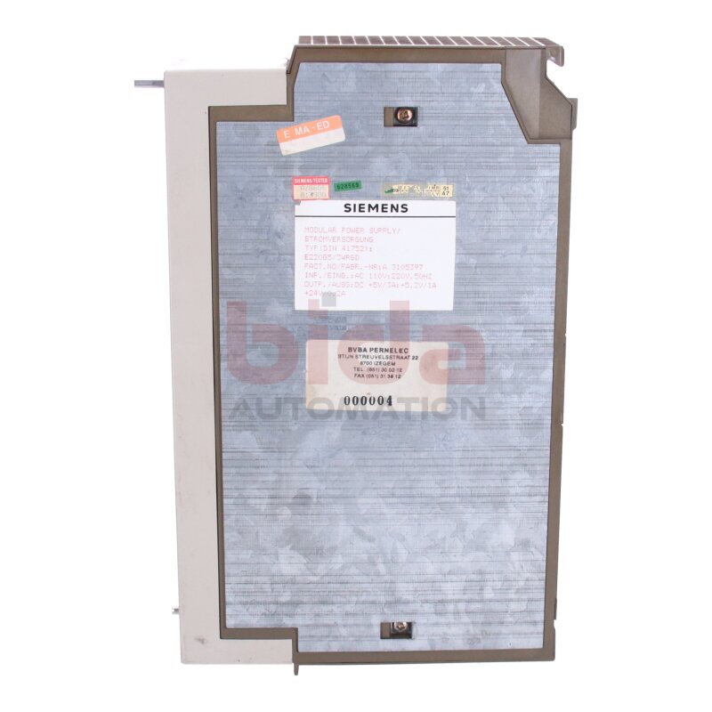 Siemens 6ES5951-7LB13 / 6ES5 951-7LB13 SIMATIC S5 Stromversorgung Power supply