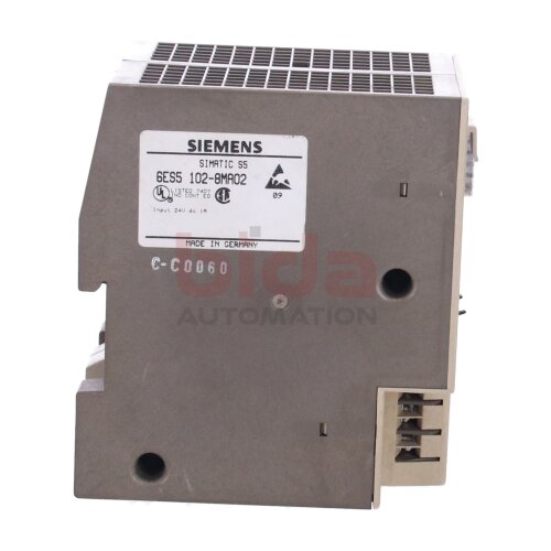 Siemens 6ES5102-8MA02 / 6ES5 102-8MA02 SIMATIC S5 CPU 102 Zentralbaugruppe Central Assembly