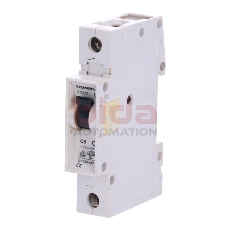 Siemens 5 SX21 C8 / 5SX21 Leistungsschutzschalter Circuit breaker