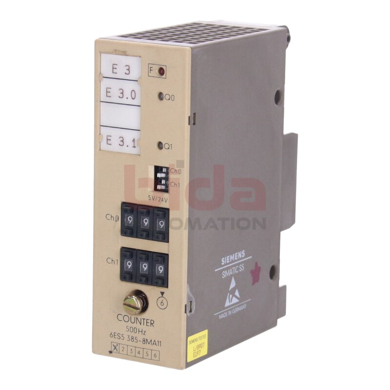 Siemens 6ES5385-8MA11 / 6ES5 385-8MA11 SIMATIC S5 Z&auml;hlermodul Counter module