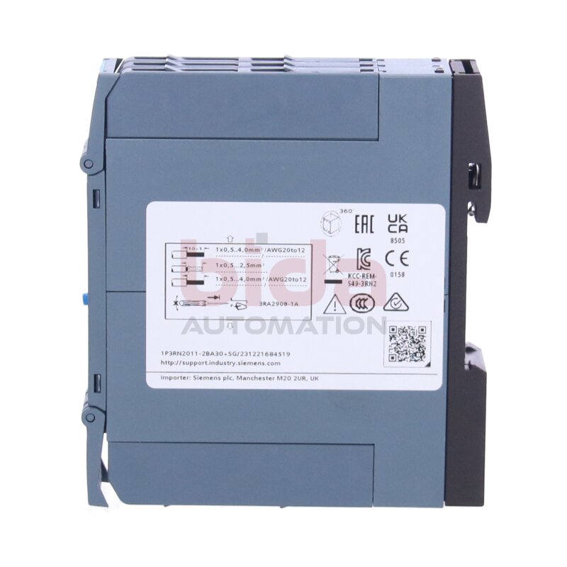 Siemens 3RN2011-2BA30 / 3RN2 011-2BA30 Thermistor-Motorschutzrelais Thermistor Motor Protection Relay