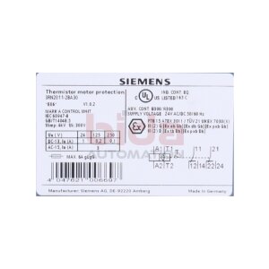 Siemens 3RN2011-2BA30 / 3RN2 011-2BA30...