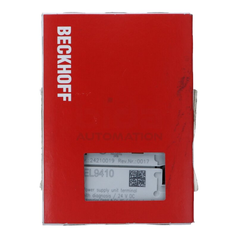 BECKHOFF EL9410 E-Bus-Speiseklemme E-Bus Power Terminal