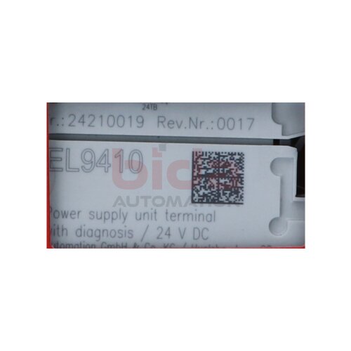 BECKHOFF EL9410 E-Bus-Speiseklemme E-Bus Power Terminal