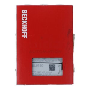 BECKHOFF EL9410 E-Bus-Speiseklemme E-Bus Power Terminal