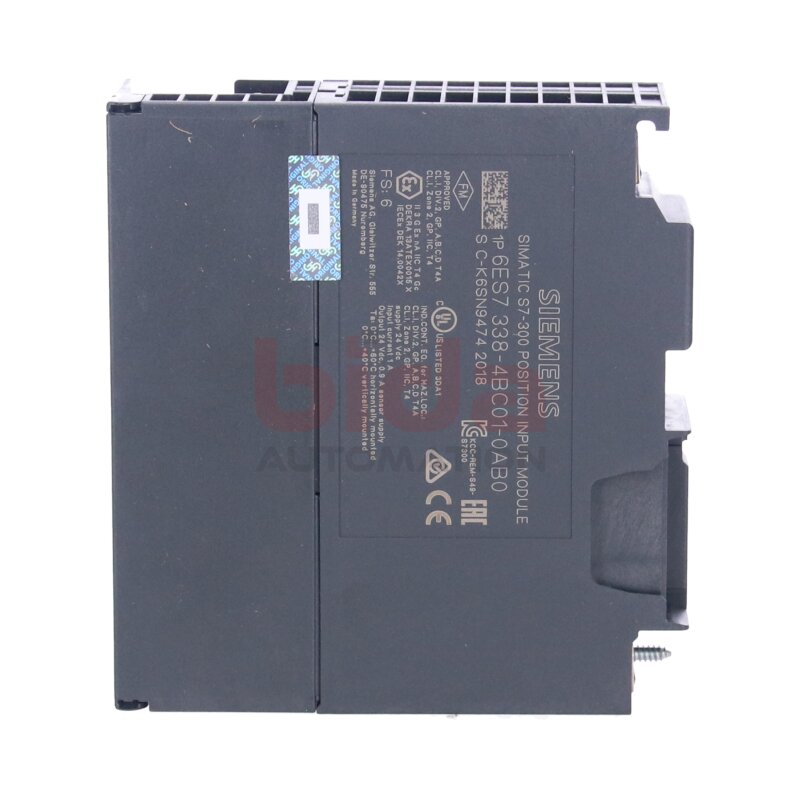 Siemens 6ES7338-4BC01-0AB0 SIMATIC S7-300 Positions-Eingabemodul Position input module