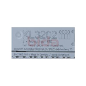 BECKHOFF KL3202 Eingangsklemme Input terminal