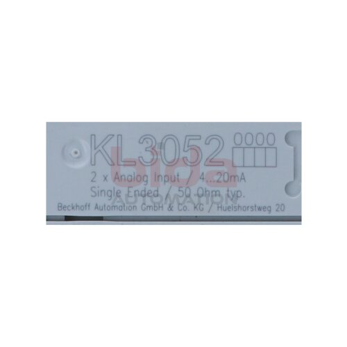 BECKHOFF KL3052 Analogeingang Analog input