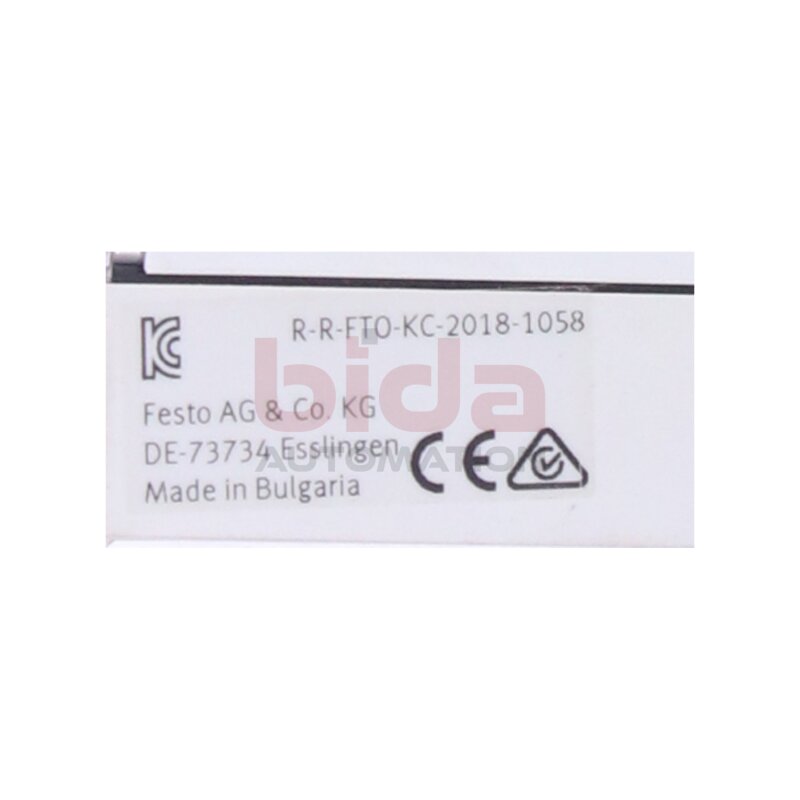 Festo VPPM-6TA-L-1-F-0L10H  (542222) Proportional-Druckregelventil / Proportional pressure control valve  0.1 bar - 10 bar