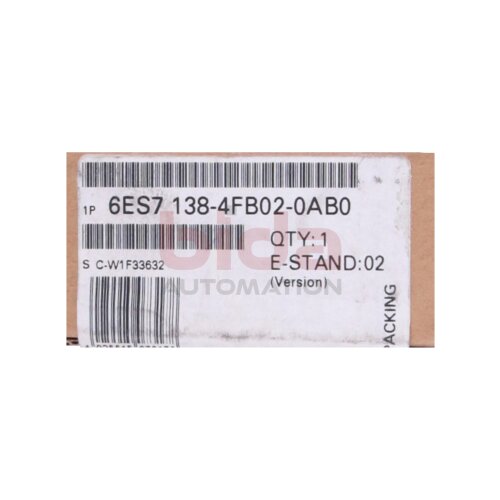 Siemens 6ES7138-4FB02-0AB0 / 6ES7 138-4FB02-0AB0 SIMATIC DP Digital Ausgabe Output module