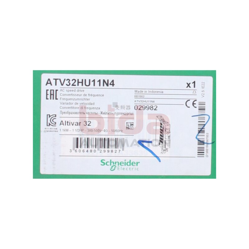 Schneider ATV32HU11N4 (029982) Frequenzumrichter Frequency converter