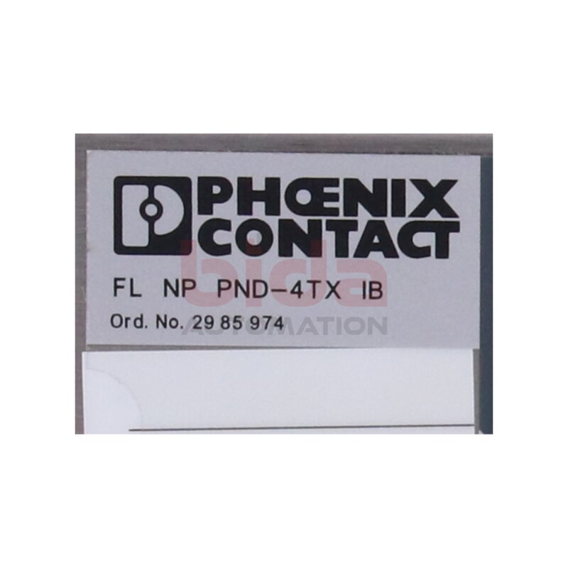 Phoenix Contact FL NP PND-4TX IB (2985974) PROFINET-Proxy