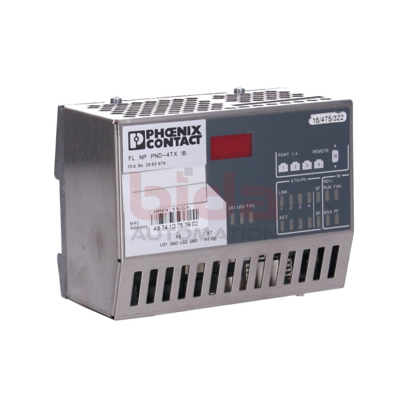 Phoenix Contact FL NP PND-4TX IB (2985974) PROFINET-Proxy