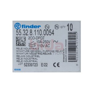 finder 55.32.8.110.0054 Industrierelais Industrial relay