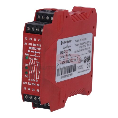 Allen-Bradley MSR127PT Sicherheitsrelais Safety relay