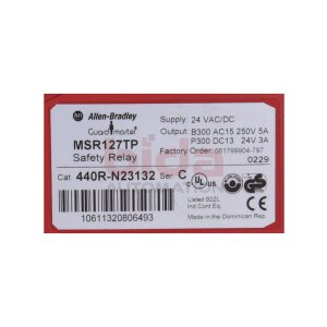 Allen-Bradley MSR127PT Sicherheitsrelais Safety relay