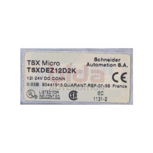Schneider TSX Micro TSXDEZ12D2K SPS-Eingangsmodul Digital Input Module