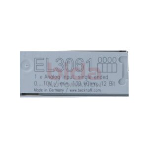BECKHOFF EL3061 Eingangsklemme Analog input