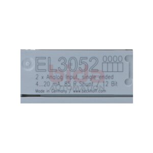 BECKHOFF EL3052 Eingangsklemme Analog input