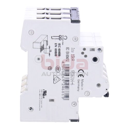 Siemens 5SY63 MCB B16 (5SY6316-6) Leitungsschutzschalter Circuit breaker