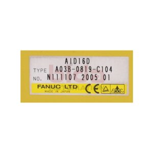 Fanuc A03B-0819-C104 E/A-Modul I/O Module