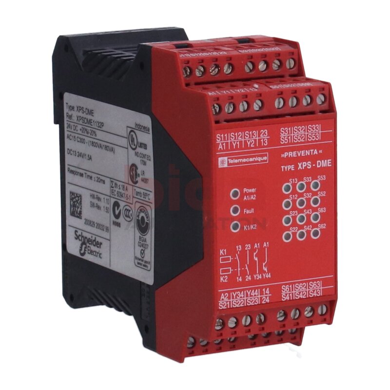 Schneider XPS-DME (XPSDME1132P) Sicherheitsrelais Safety Relay