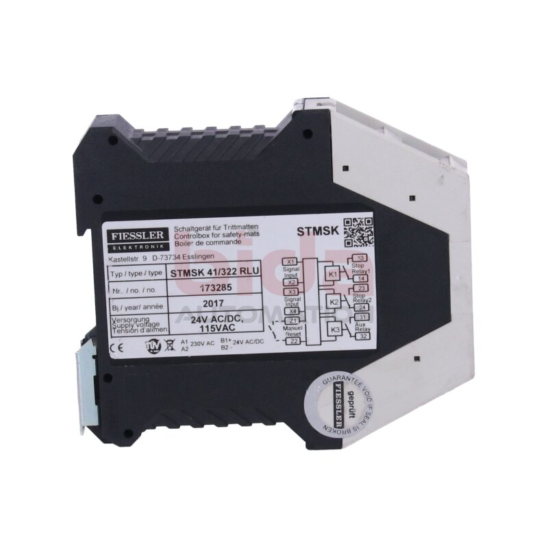 FIESSLER STMSK 41/322 RLU (173285) Sicherheits-Schaltger&auml;t Safety Controller