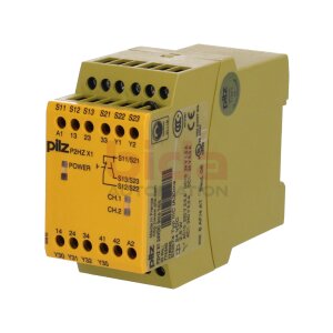 pilz P2HZ X1 24VDC 3n/o 1n/c (774340) Sicherheitsrelais...