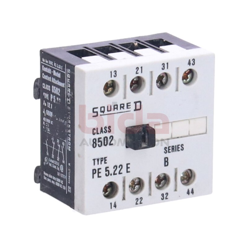 Squared PE 5.22 E Hilfskontaktblock Auxiliary contact block