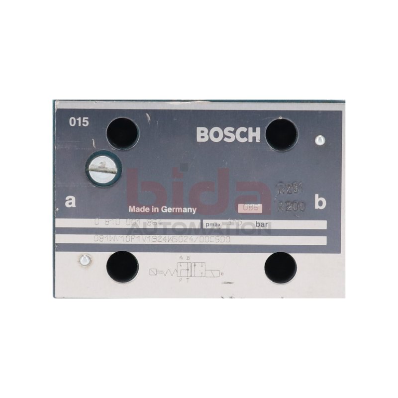 Bosch 0 810 001 864 (081WV10P1V1924WS024/00CSD0) Wegeventil Directional Valve 315bar