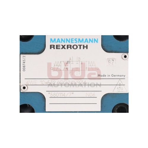 Mannesmann Rexroth 4WE 10 E32/CG24N9Z4 Wegeventil Directional Valve