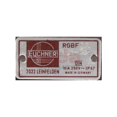 Euchner RGBF03D12-502 Reihengrenztaster Multiple limit switch 10A 250V