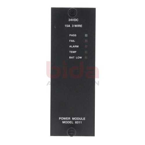 Triconex POWER MODULE MODEL 8311 Leistungsmodul Power Module 24VDC 15A