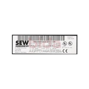 SEW MDS60A0022-5A3-4-00 Frequenzumrichter Frequency...
