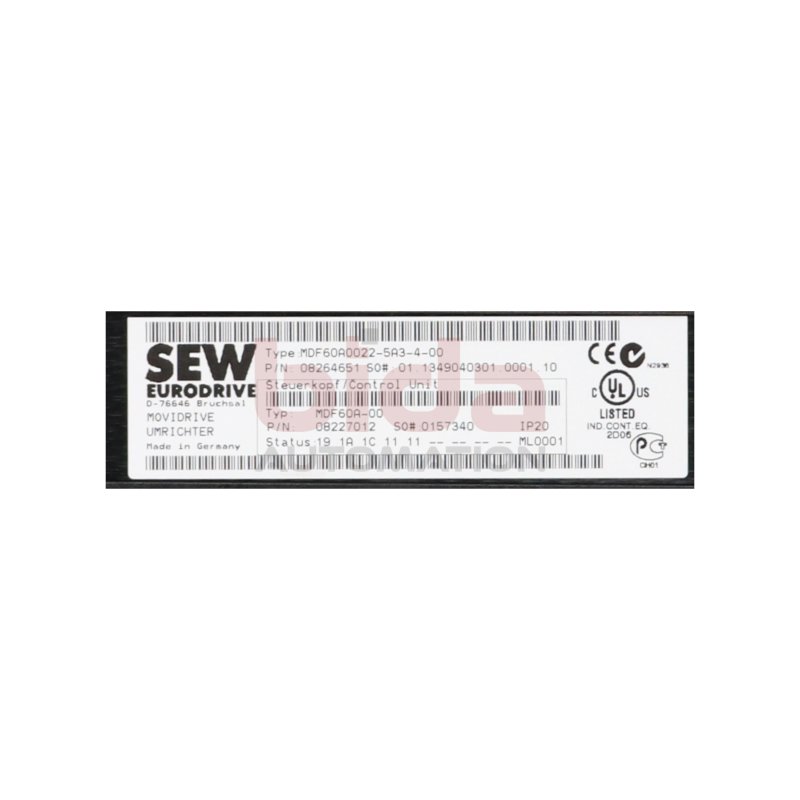 SEW MDF60A0022-5A3-4-00 Frequenzumrichter Frequency Converter
