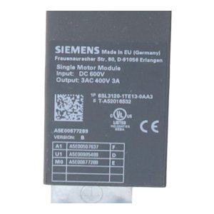 Siemens 6SL3120-1TE13-0AA3 Motormodul Motor Module