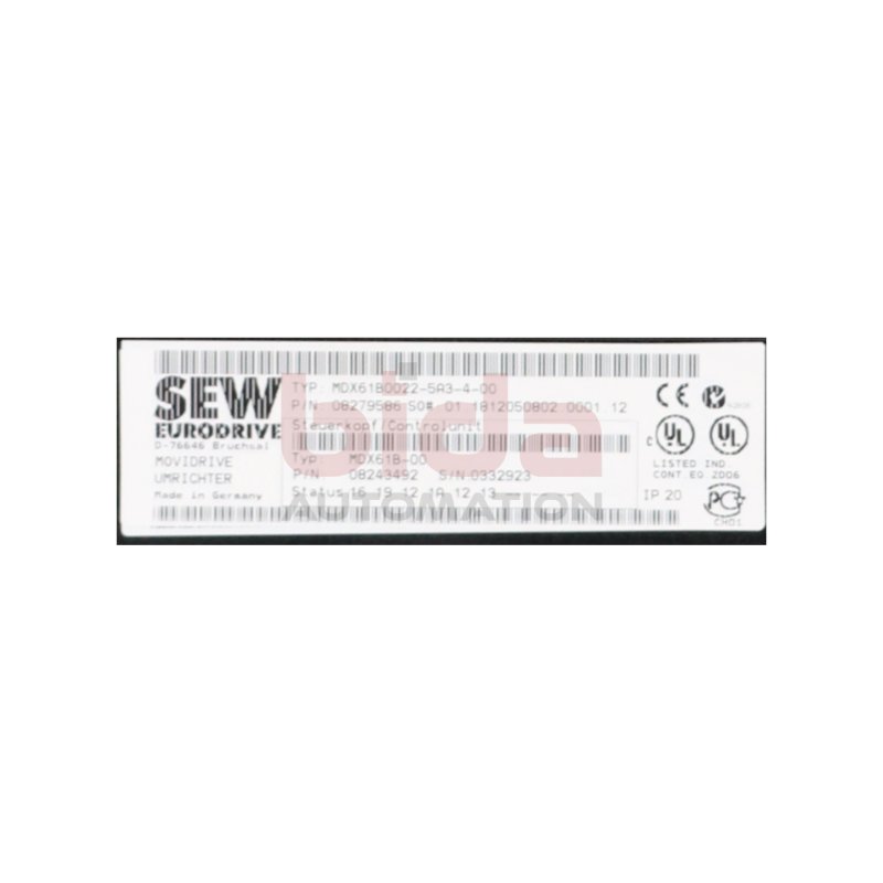 SEW MDX61B0022-5A3-4-00 Frequenzumrichter Frequency Converter