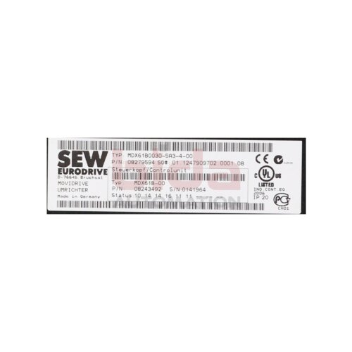 SEW MDX61B0030-5A3-4-00 Frequenzumrichter Frequency Converter