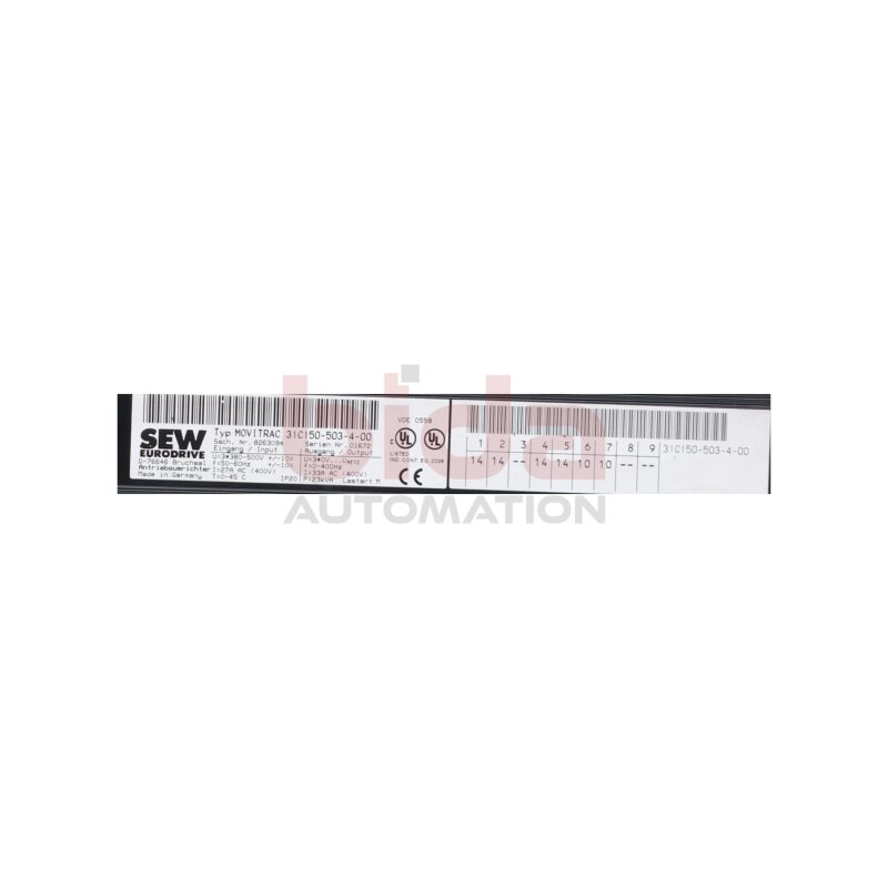 SEW Movitrac 31C150-503-4-00 Antriebsumrichter Drive inverter   3x380-500V