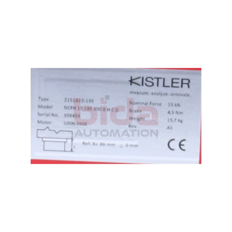 Kistler 2151A15-195 Motor